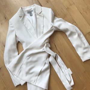 White Blazer